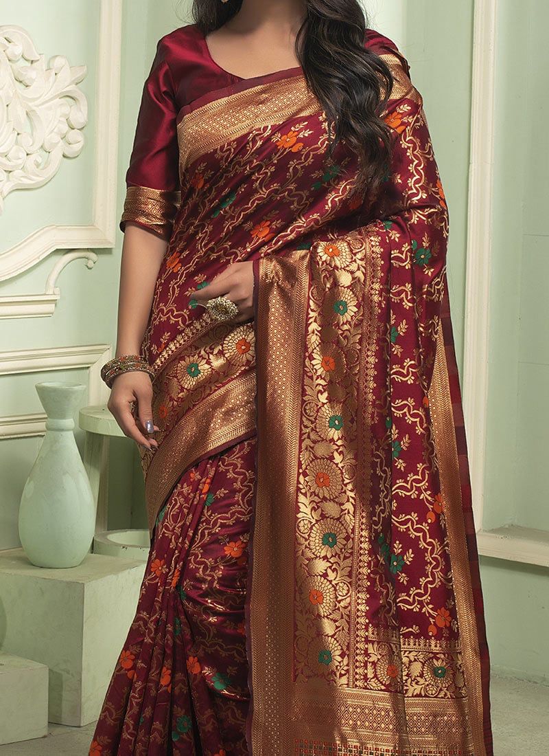  KT 64 Banarasi Silk Designer Sarees Catalog